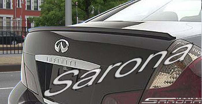 Custom Infiniti M35  Sedan Trunk Wing (2006 - 2010) - $139.00 (Part #IF-044-TW)